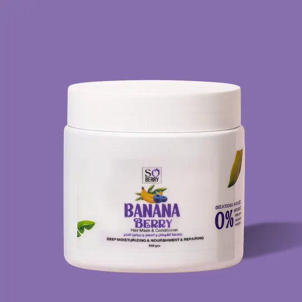Banana Berry Hair Mask & Conditioner
